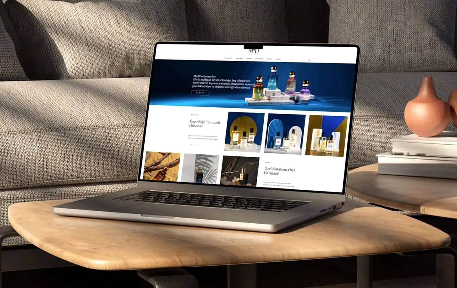 Mad Parfüm Kurumsal Web Tasarım